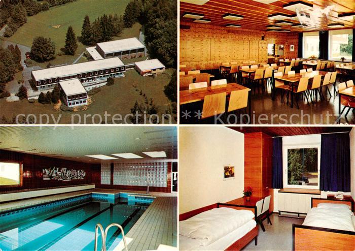 Dinkelscherben Landrat Dr Wiesenthal Haus Jugend und Schullandheim Fliegeraufnah