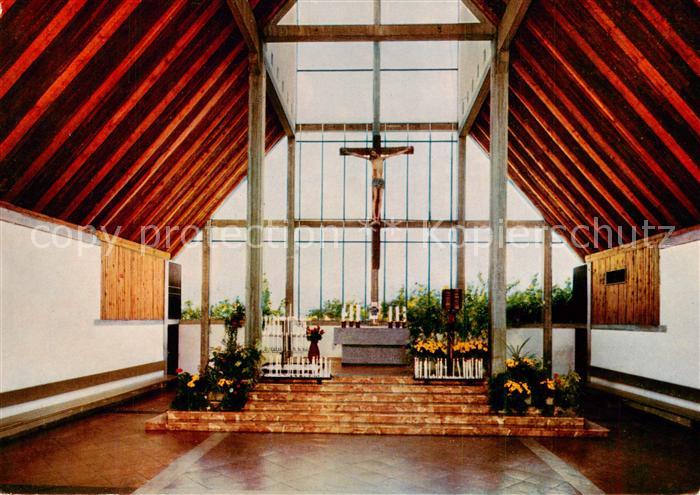 Adelsried Augsburg Autobahnkirche Maria Schutz der Reisenden Inneres