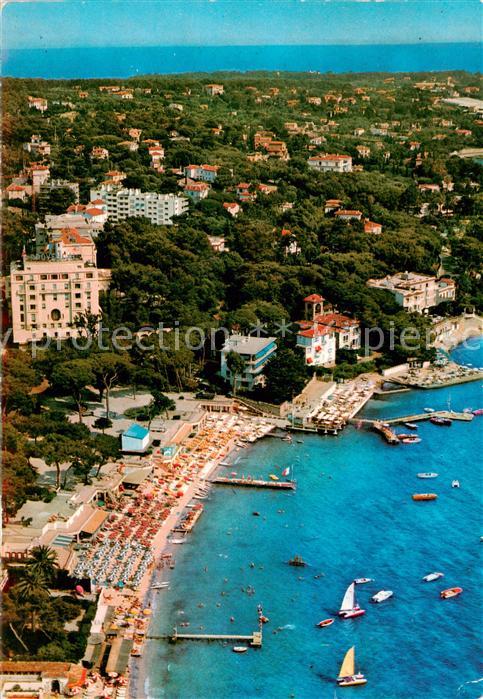 Juan-les-Pins Antibes 06 Vue aerienne sur les Hotels et les Plages