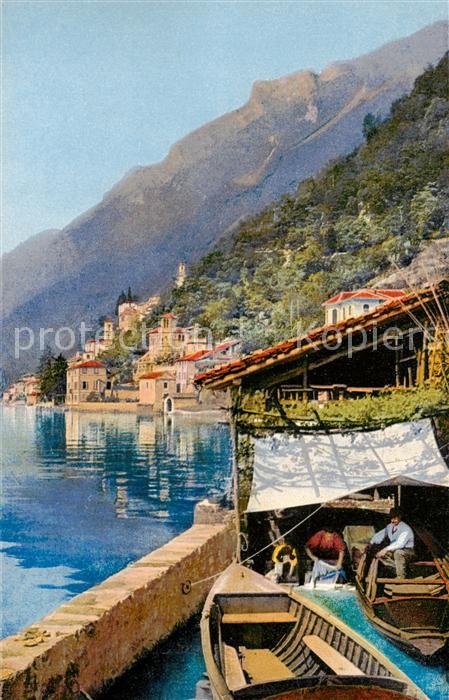 San Mamette Lago di Lugano IT Teilansicht