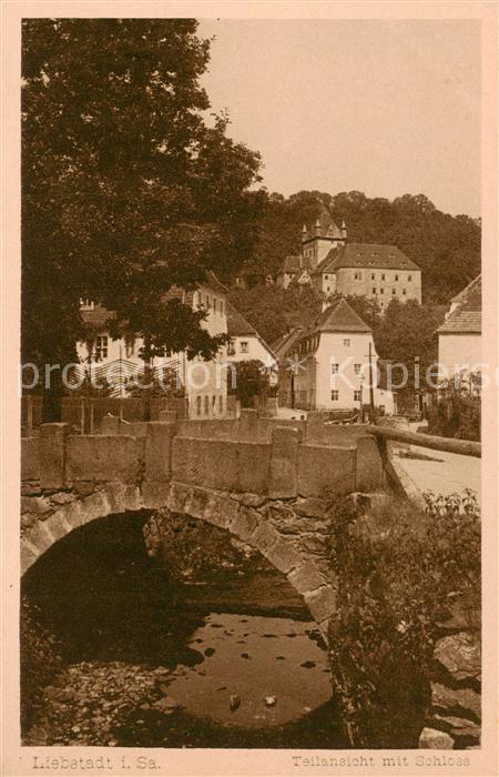 Liebstadt Teilansicht mit Schloss
