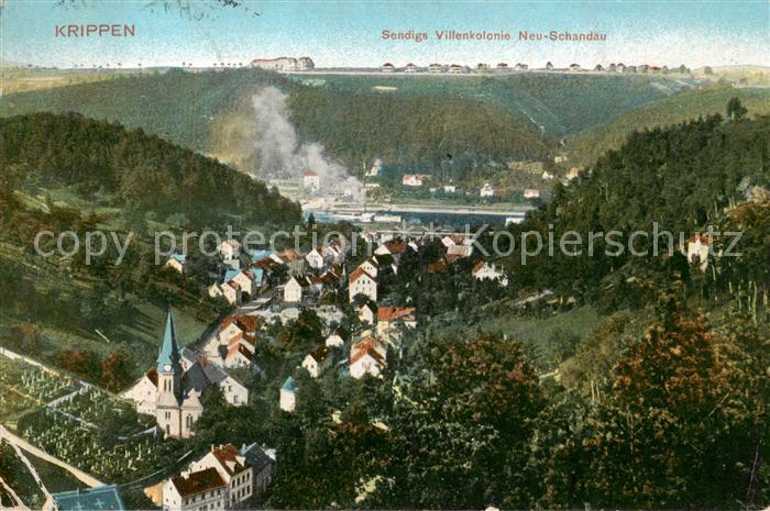 Krippen Bad Schandau Sendings Villenkolonie Neu Schandau