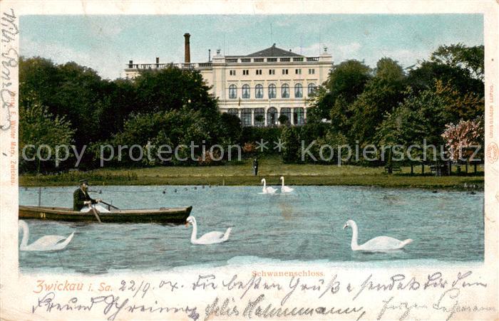 Zwickau  Sachsen Schwanenschloss