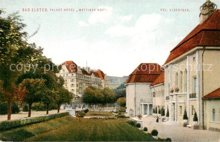 Bad Elster Palast Hotel Wettiner Hof Kgl Albertbad