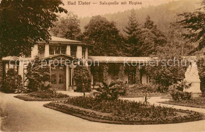 Bad Elster Salzquelle mit Hygiea