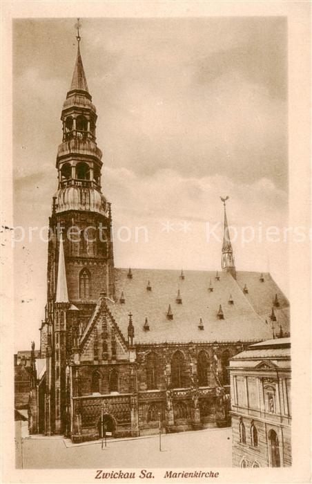 Zwickau  Sachsen Marienkirche