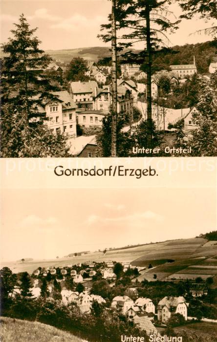 Gornsdorf Unterer Ortstel Untere Siedlung
