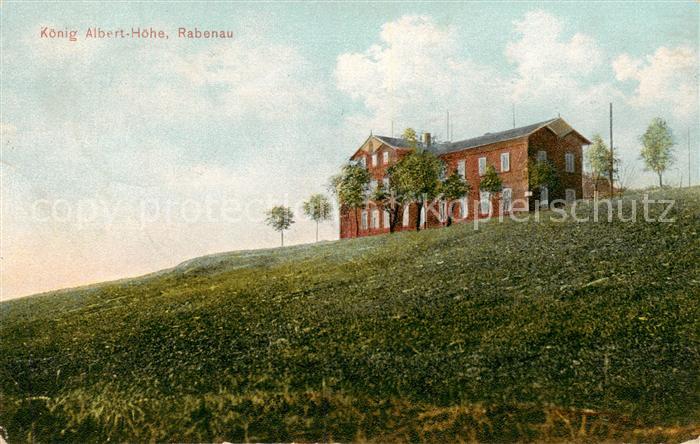 Rabenau Sachsen Koenig Albert Hoehe