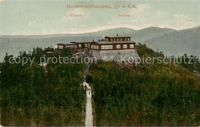 Hochwaldbauden Oybin Bergrestaurant Panorama