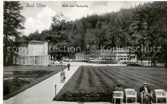 Bad Elster Blick zum Badeplatz