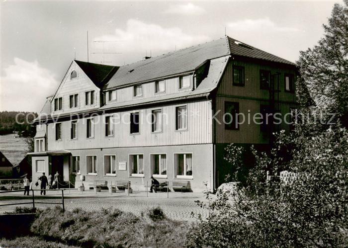 Steinbach  Johanngeorgenstadt Ferienheim VEB Ruhrkombinat Riesa