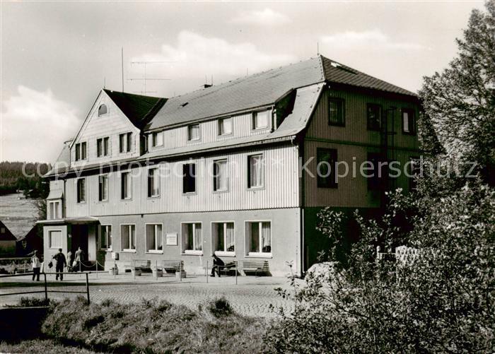 Steinbach  Johanngeorgenstadt Ferienheim VEB Rohrkombinat Riesa