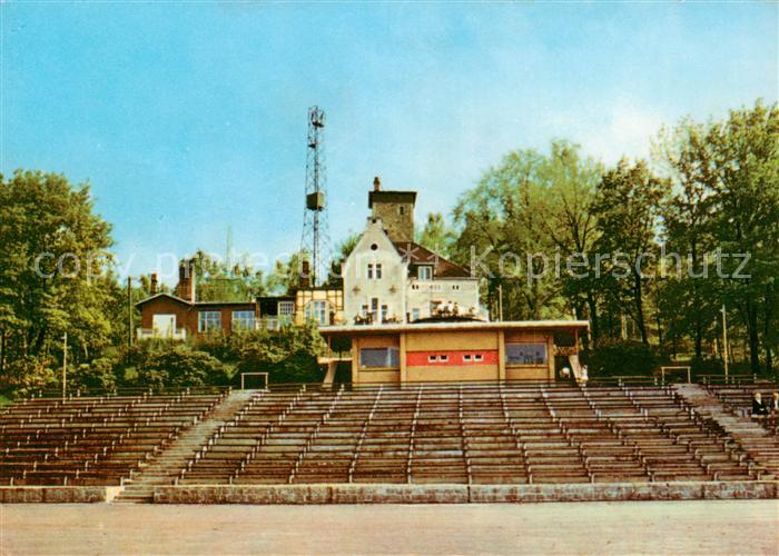Aue Erzgebirge Freilichtbuehne und Gaststaette Parkwarte am Heidelberg