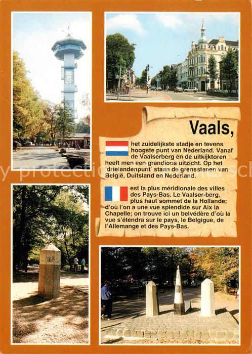 Vaals NL Aussichtsturm Gedenkstaette Ortspartie