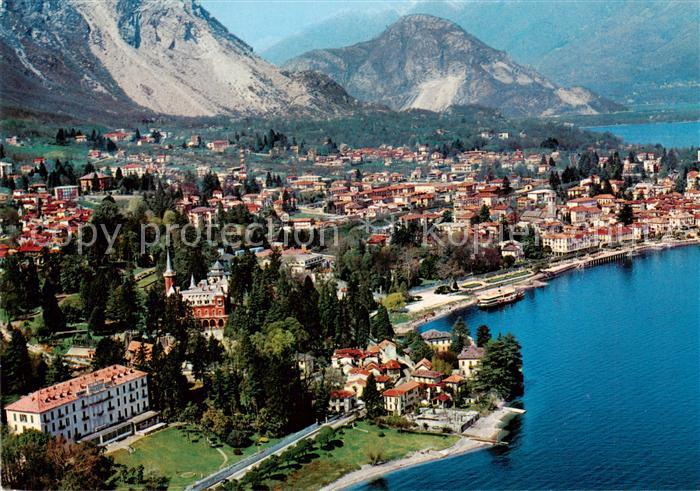 Baveno Lago Maggiore IT Fliegeraufnahme