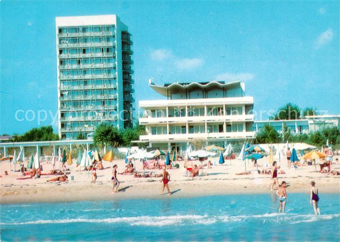 Slantschev Brjag Strand mit Hotel Tschajka