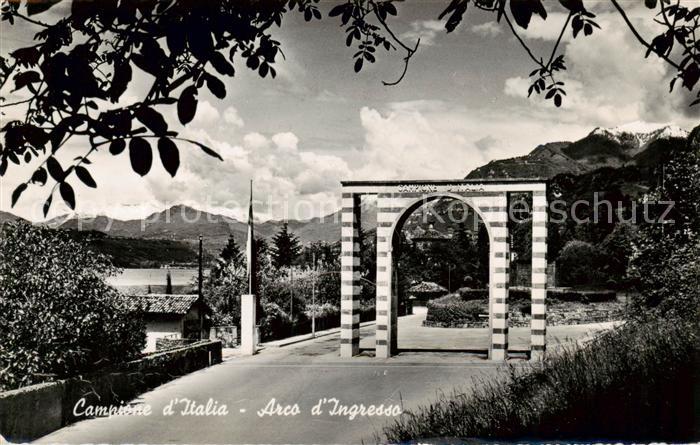 Campione d Italia Arco d Ingresso