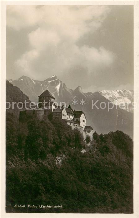 Vaduz Liechtenstein FL Schloss Vaduz