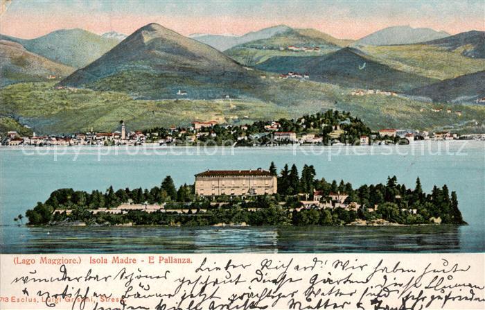 Isola Madre Lago Maggiore Stresa IT Panorama