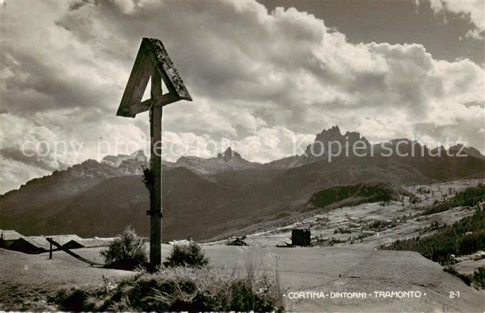 Cortina d Ampezzo Dintorni Tramonto