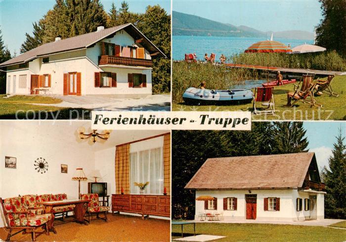 Velden  Woerthersee AT Ferienhaeuser Truppe Appartement Seepartie