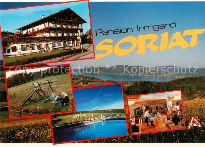 Strass Attergau AT Pension Irmgard Soriat Spielplatz Seepartie Gastraum