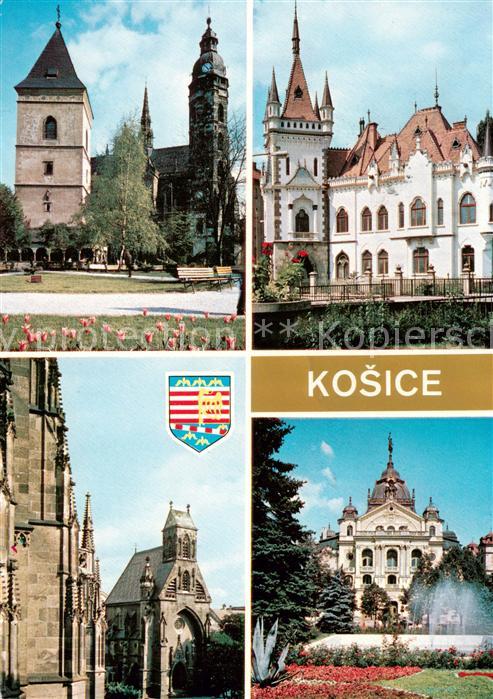 Kosice Kassa Kaschau Slovakia Urbanova veza a goticky dom Jakabov palac Michalsk