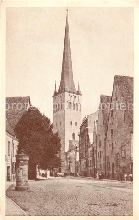 Reval Tallinn Estonia Olaikirche