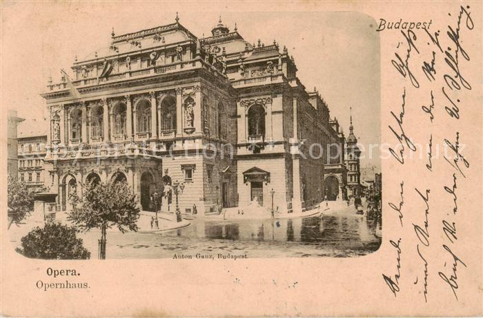 Budapest HU Opernhaus