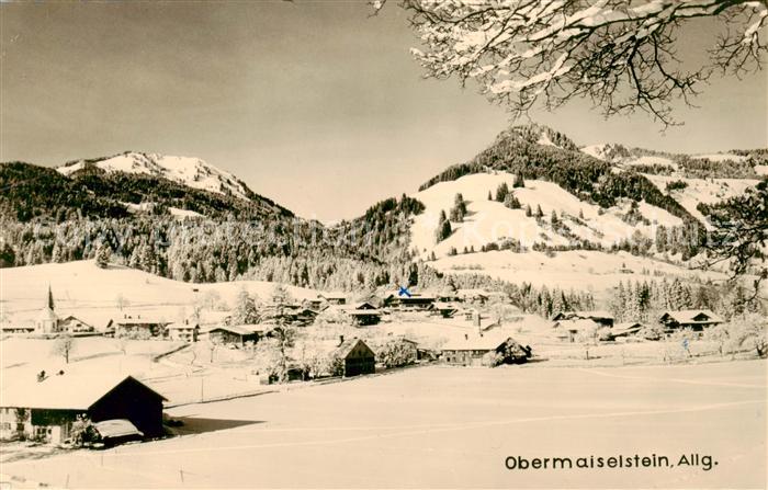 Obermaiselstein Winterpanorama