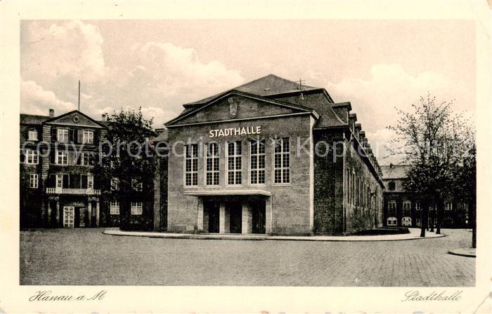 Hanau Main Stadthalle Feldpost