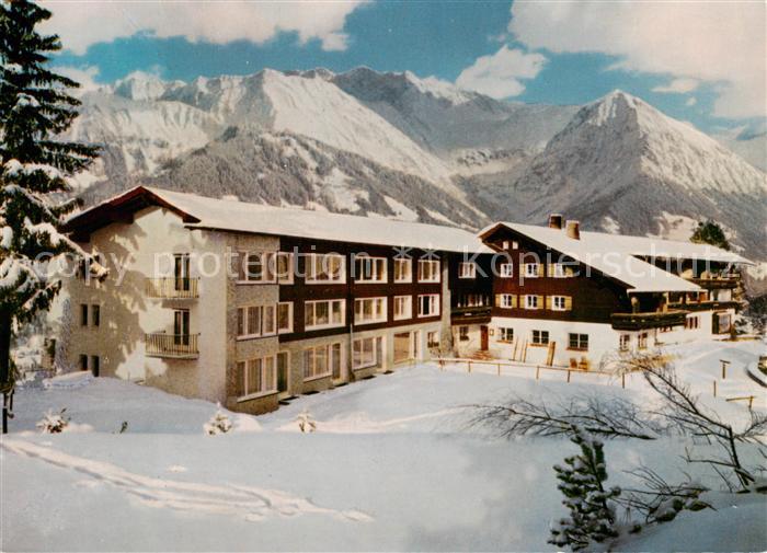 Sonthofen  Oberallgaeu Allgaeuer Berghof mit Alpe Eck