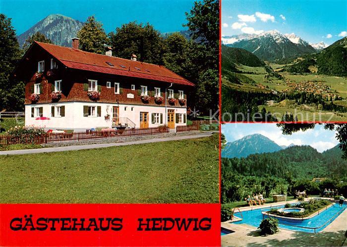 Bad Oberdorf Gaestehaus Hedwig Panorama Schwimmbad