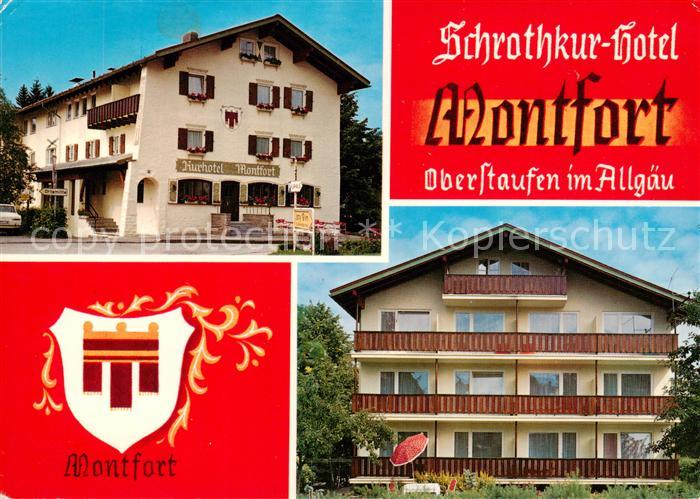 Oberstaufen Oberallgaeu Bayern Schrothkur Hotel Montfort