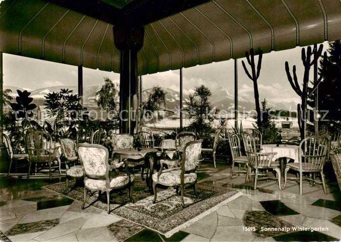 Sonthofen  Oberallgaeu Kur und Sporthotel Sonnenalp Wintergarten