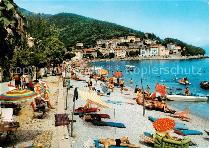 Moscenicka Draga Croatia Strandpartie