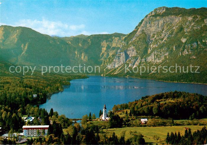 Bohinj Slovenia Fliegeraufnahme