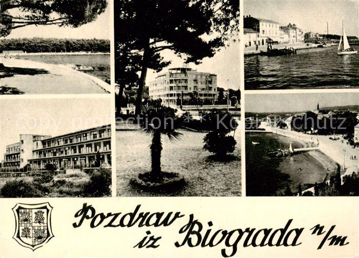Biograd na Moru Croatia Teilansichten