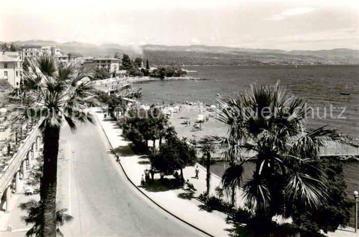 Opatija Abbazia Strand Panorama