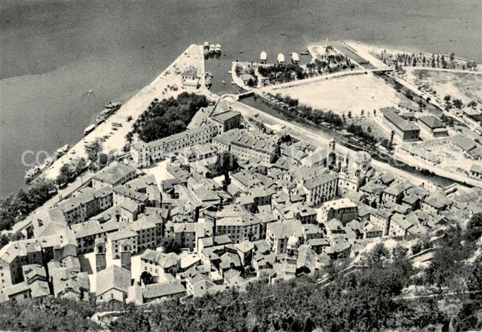 Kotor Montenegro Pogled sa tvrdave Fliegeraufnahme