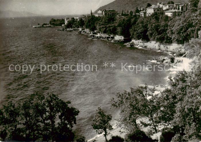 Lovran Lovrana Croatia Panorama