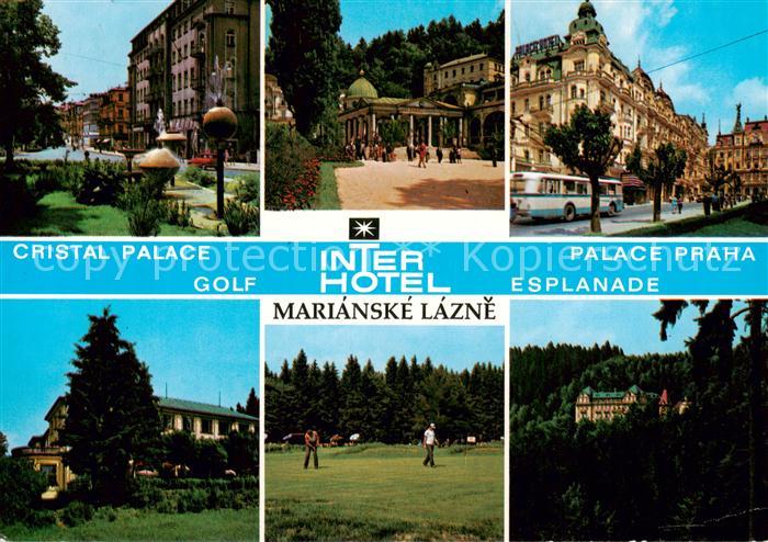 Marianske Lazne Cristal Palace Interhotel Palace Praha Golf Esplanade