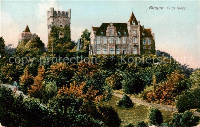 Bingen Rhein Burg Klopp