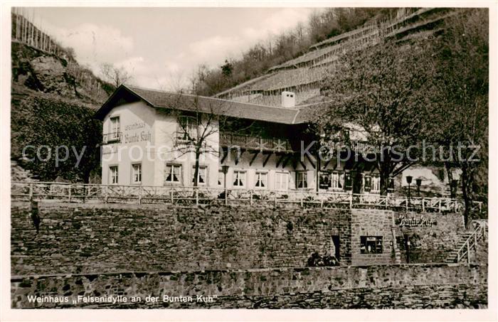 Walporzheim Weinhaus Felsidylle an der Bunten Kuh