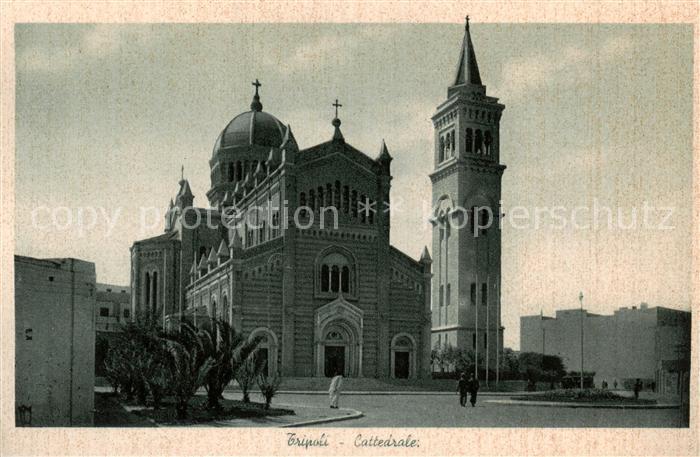 Tripoli   Tripolis Libyen Cattedrale