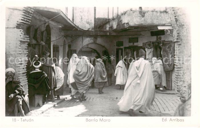 Tetuan Tetouan Maroc Barrio Moro