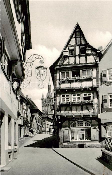 Bad Wimpfen Salzgasse und Blauer Turm