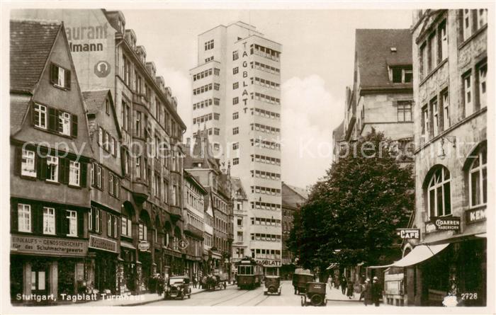 STUTTGART  CITY Tagblatt Turmhaus