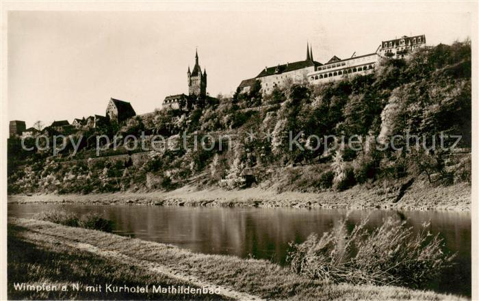 Wimpfen mit Kurhotel Mathildenbad