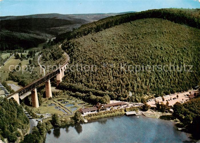 Eiswoog Gasthof Forelle Fliegeraufnahme Bahnhof Eiswoog